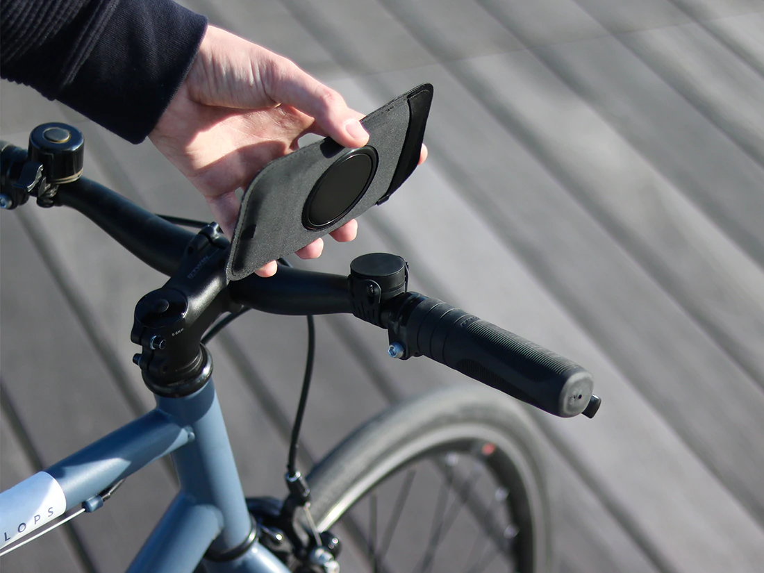 iSetchi Support de téléphone pour vélo avec dégagement Quick et plusieurs  caoutchoucs
